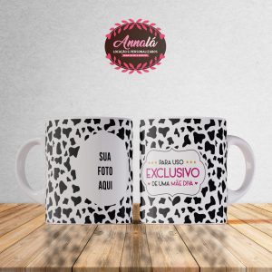 Caneca com foto dia das mães – Para uso exclusivo de uma mãe diva (Model 2)