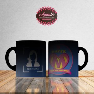 Caneca mágica dia das mães – Super ”M”