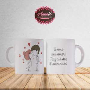 Canecas dia dos namorados – Te amo meu amor! Feliz dia dos Namorados!